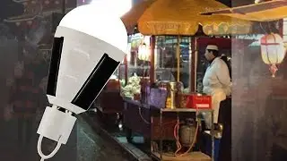 Lâmpada 100% Sustentável Movida a Energia Solar | Energia Solar Shop