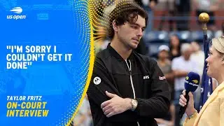 Taylor Fritz On-Court Interview | 2024 US Open Final