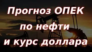 Прогноз ОПЕК по нефти и курс доллара. Мощная дивидендная история на рынке акций.