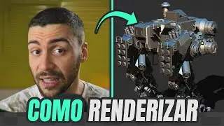 Como RENDERIZAR no Zbrush | Tutorial Zbrush