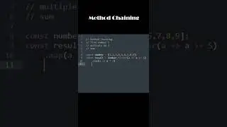 JavaScript - Method Chaining