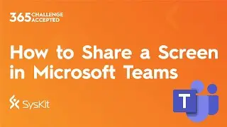 How To Share Your Screen in Microsoft Teams