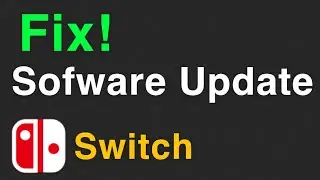 Nintendo Switch How to Fix Software Update Errors!