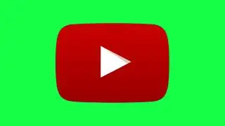 youtube logo green screen animation