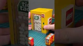 Working Lego Vending Machine with Safe 