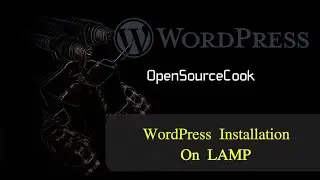 WordPress installation on LAMP