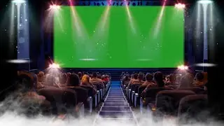 Cinema Hall green screen animation I BirammaSakthiTech