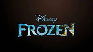 frozen tittle logo animation in after effect