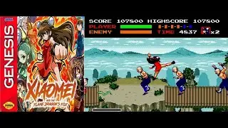 Xiaomei and the Flame Dragon’s Fist (Homebrew) Genesis - Walkthrough