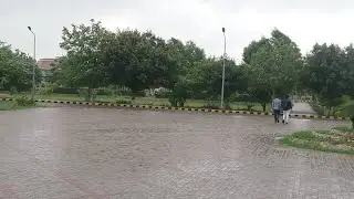 Rainy Weather at KFUEIT Rahim Yar Khan