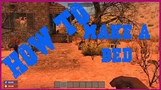 How to make a BedRoll, 7 days to die tutorial