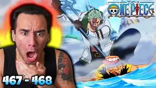 LUFFY VS SMOKER!!! (One Piece Reaction)