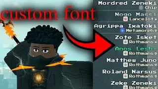 How to get Custom Fonts | Roblox