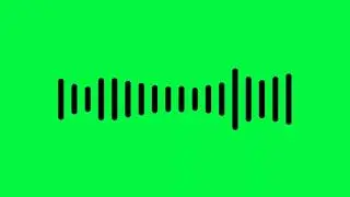 Audio Spectrum green screen video | audio visualizer green screen status