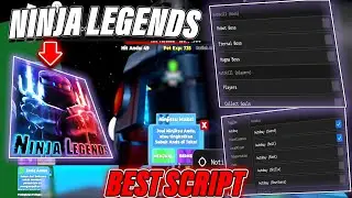 Ninja Legends Script GUI | Auto Farm, Inf Chi, Inf Coins, Auto Collect, Auto Buy, Hoops Farm & More