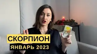 СКОРПИОН • ЯНВАРЬ 2023 • Таро Прогноз от Diva V.S