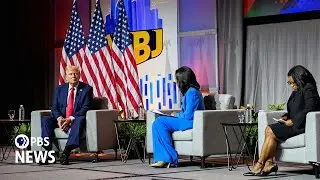 WATCH FULL EVENT: Trump speaks at National Association of Black Journalists conference in Chicago