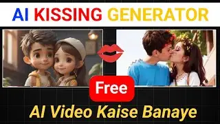 Free AI Kissing Video Generator | 2 Photo Kissing Videos | AI Kissing Video Kaise Banaye (2025)