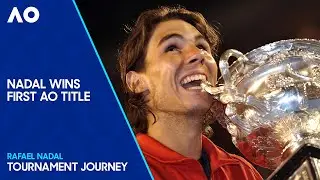 Rafael Nadal Wins First Australian Open Title | Australian Open 2009