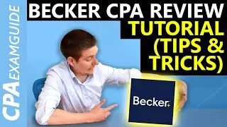 How To Pass The CPA Exam Using Becker CPA Review [2024 TUTORIAL]