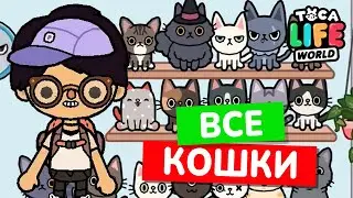 ВСЕ КОШКИ В ТОКА БОКА! Toca Life world