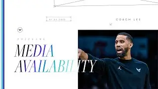 Hornets vs Pelicans: Coach Charles Lee Postgame Media Availability | 1/25/2025