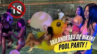 🔞Festa da piscina na Tailândia 🇹🇭 aqui ninguém é de ninguém