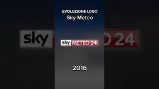 Evoluzione Logo - Sky Meteo 24 (2004-2024) #logo #evolution
