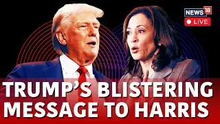 LIVE: Donald Trump Blasts VP Kamala Harris | Trump Speech LIVE | Trump Rally LIVE | USA News | N18G