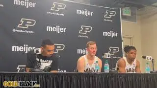 Post Grand Valley — Purdue's Trey Kaufman Renn, Fletcher Loyer and Gicarri Harris