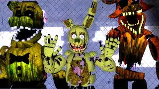 ЖИВЫЕ АНИМАТРОНИКИ В ПИЦЦЕРИИ ФНАФ 3 || Garrys Mod FNAF