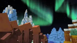 The Northern Lights, but in Minecraft