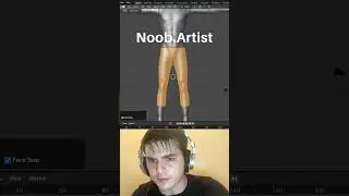 Noob vs Pro artist: sewing clothes 