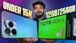 Infinix Note 40x 5G Unboxing in Telugu || 5g phone with 12+256 gb under Rs .15000