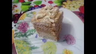 Торт из печенья без выпечки!