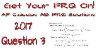 AP Calculus AB - 2017: #3