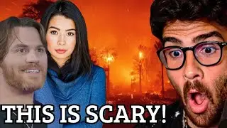 Hasan SAVES Will Neff & Caroline Kwan from LA Wildfires