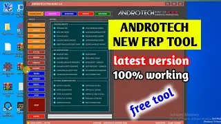 Androtech pro new frp unlock tool | oppo, vivo, realme, xiaomi, samsung frp bypass tool 2024