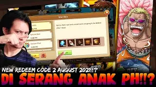 New Redeem Code 2 August 2021, Arena Di Serang Anak-Anak PH!!? - Epic Treasure