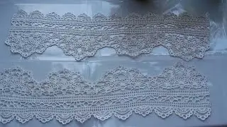 How to make lace for a cake of common household items.