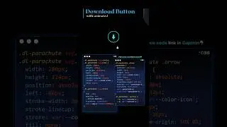 CSS Animated download button 🤯