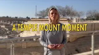 A Temple Mount Moment: Visiting Second Temple Jerusalem!