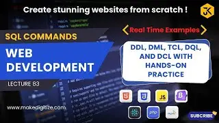 83 | SQL Commands Explained: DDL, DML, DQL, TCL, and DCL with Hands-On Practice 