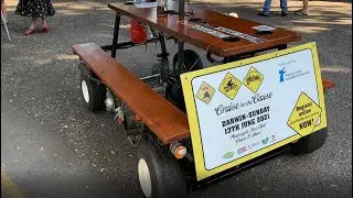 The Motorised Picnic Table runs for a good cause - Darwin, NT