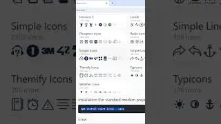 React Icons | Icons | #coding #react  #library #thirdparty #installation  #reactjs #reactjstutorial