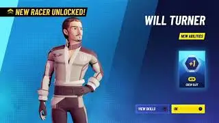 Disney Speedstorm • Will Turner unlocked & racing • Unique abilities | Battle Pass reward |