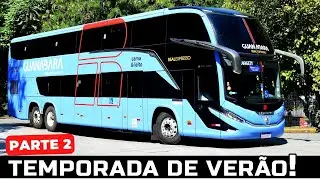 GRANDE MOVIMENTO DE ÔNIBUS NA RODOVIÁRIA DO TIETÊ!! MOVIMENTAÇÃO DA TEMPORADA