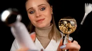 ASMR | Aesthetician does your SKIN ANALYSIS and skincare (face inspection)