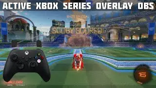 Show Xbox Series Controller on Stream OBS! Display Controller in LiveStream! Onscreen Controls OBS!