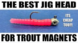 The BEST TROUT MAGNET JIG HEAD!!!  And its SUPER CHEAP